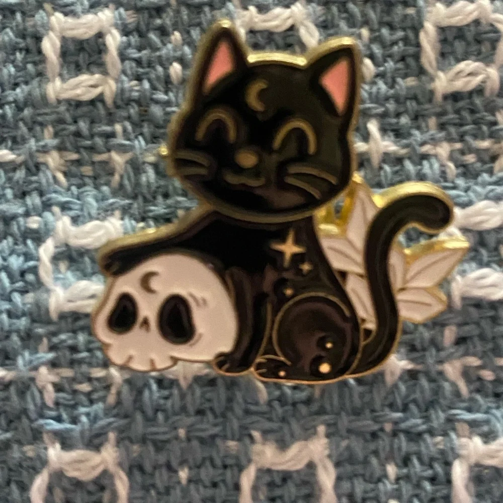 Charming Cat Enamel Pin Collection